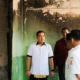 Bupati Pesawaran Tinjau Kebakaran di SMPN 6 Tegineneng, Api Diduga Berasal dari Sampah Kering