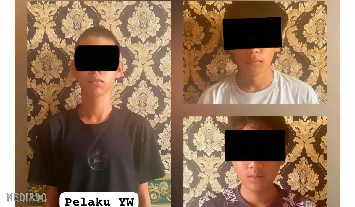 Cabuli Pelajar Usia 15 Tahun Asal Bukit Kemuning, Polres Lampung Barat Ringkus Tiga Remaja Tanggung ini
