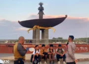 Polsek Tanjung Bintang Gelar Patroli Sore Cegah Balap Liar di Desa Sabah Balau, Kota Baru Lampung