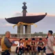 Cegah Balap Liar di Kota Baru Lampung Desa Sabah Balau, Polsek Tanjung Bintang Gelar Patroli Sore