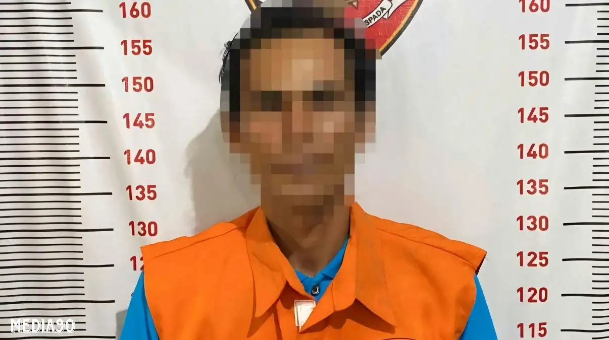 Curi Kaki Mesin Kapal di Pulau Mengkudu, Polisi Ciduk Pria Asal Rajabasa Lampung Selatan ini Saat Tertidur