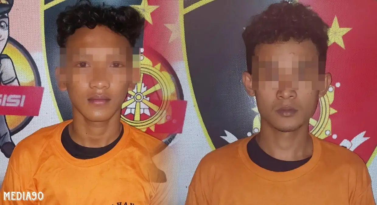Curi Uang Rp20 Juta dan Rokok 11 Slop di Pasar Panjang, Polisi Ciduk Dua Pria Asal Panjang Bandar Lampung ini