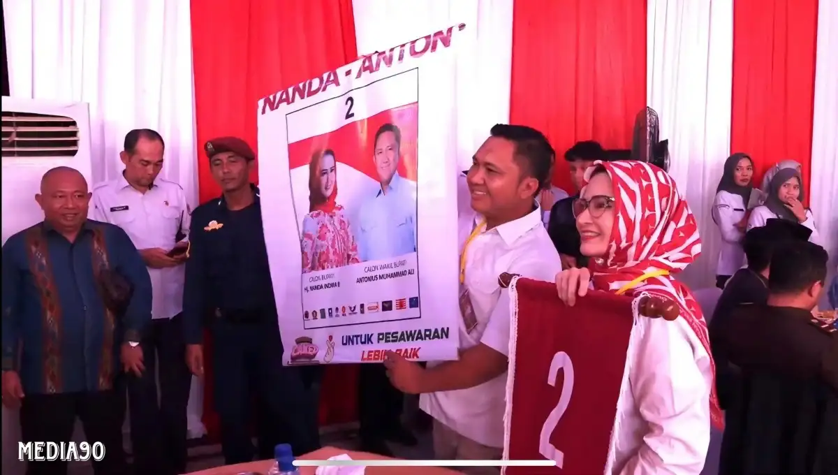Dapat Nomor Urut 2 di Pilkada Pesawaran 2024, Calon Bupati Nanda Indira: Punya Makna Keseimbangan dan Keselarasan