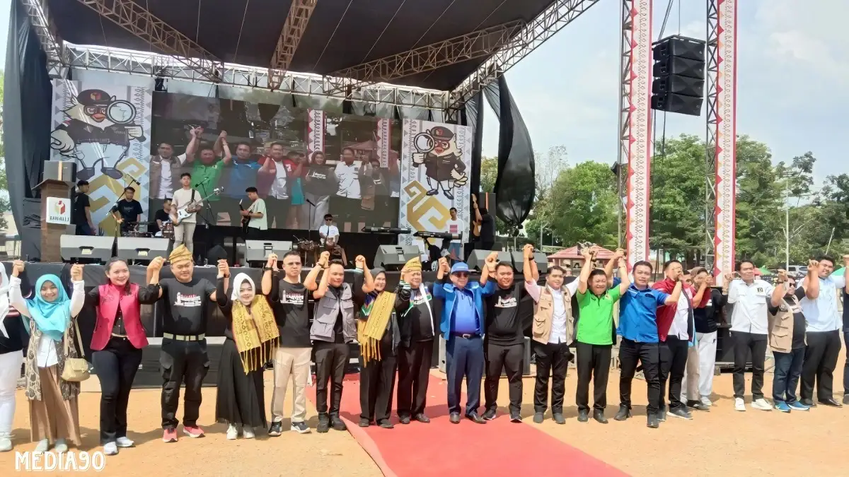 Deklarasi Kampanye Damai, Bawaslu Bandar Lampung Minta Kedepankan Nilai Kearifan Lokal di Pilkada
