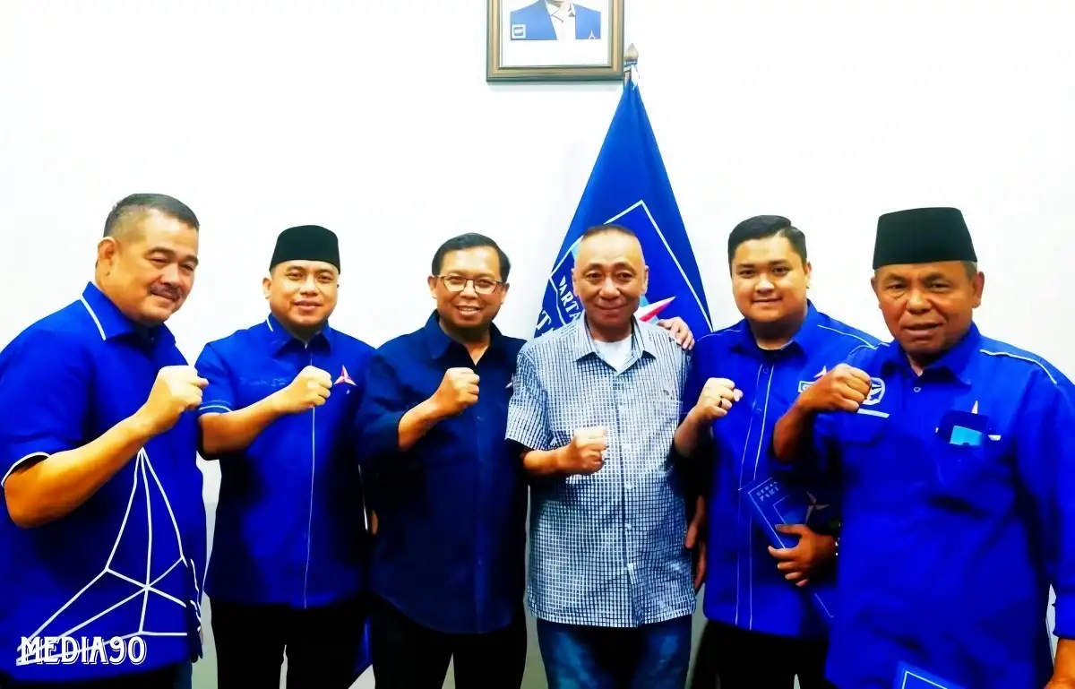 Demokrat Tunjuk Rial Kalbadi Ketua DPRD Way Kanan dan Busroni Ketua DPRD Tulang Bawang Barat