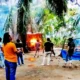 Diduga Markas Peredaran Narkoba, Polisi Bakar Gubuk di Kebun Sawit Gunungsugih Lampung Tengah