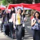 Dies Natalis ke-59, Mahasiswa Unila Kirab Bendera Merah Putih Sepanjang 2,5 Km