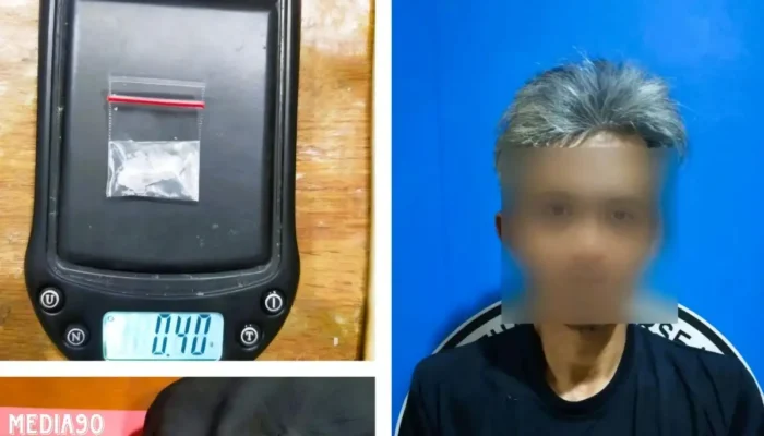Pria Asal Trimurjo Lampung Tengah Tertangkap Simpan Sabu dan Ekstasi dalam Penggerebekan Polisi
