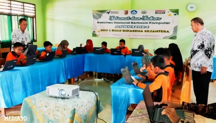 SDN 01 Bumi Dipasena Sejahtera Berhasil Laksanakan Simulasi ANBK Meski Hadapi Kendala Jaringan Internet