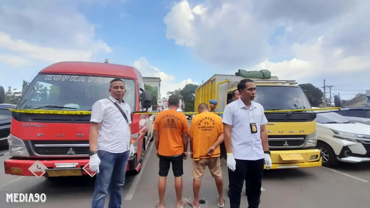 Dijual ke Pertashop di Lampung Timur, Warga Bandar Lampung dan Sopir Pertamina ini Oplos Minyak Cong Jadi Pertamax