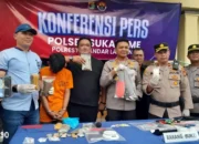 Penembak Mahasiswa di Kantor Bawaslu Lampung Ternyata Bandar Narkoba, Ditangkap dengan Puluhan Ganja dan Sabu