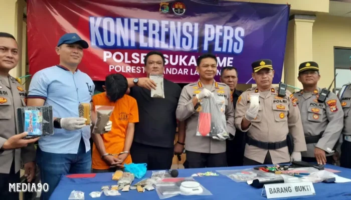 Penembak Mahasiswa di Kantor Bawaslu Lampung Ternyata Bandar Narkoba, Ditangkap dengan Puluhan Ganja dan Sabu