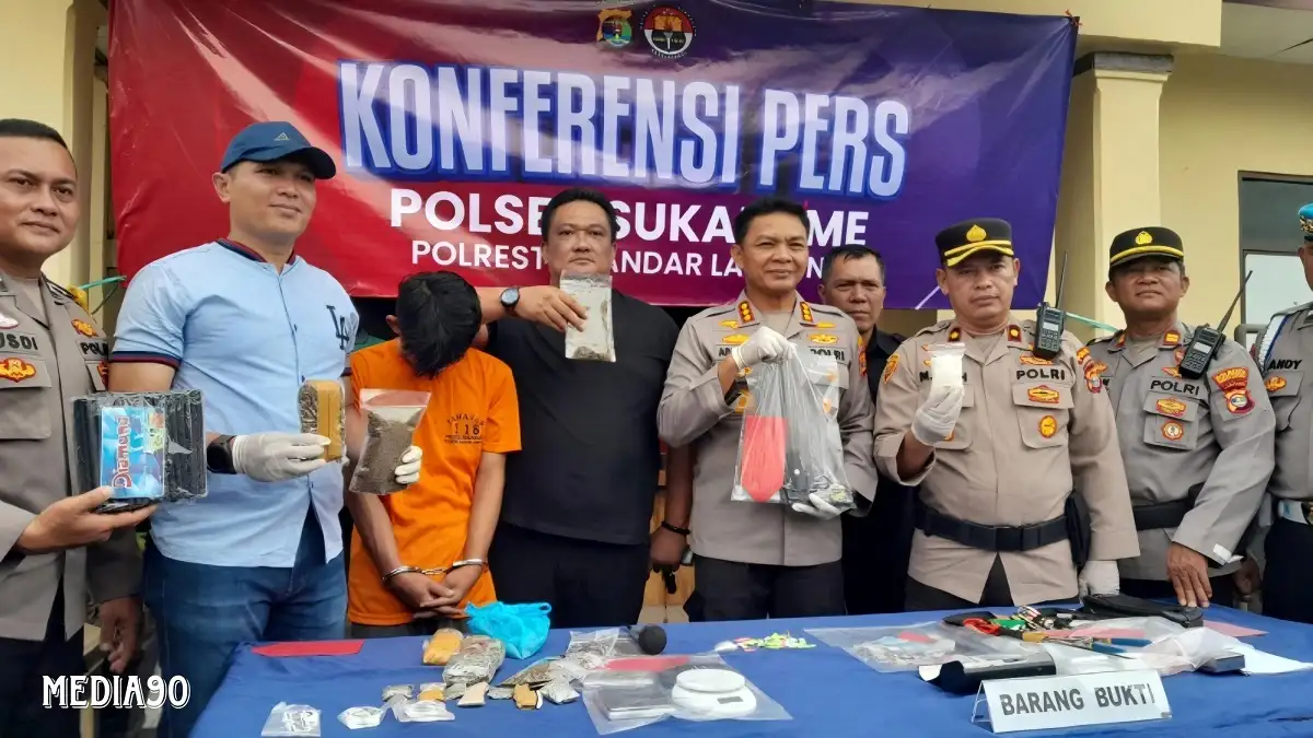 Ditangkap Miliki Puluhan Ganja dan Sabu, Penembak Mahasiswa di Kantor Bawaslu Lampung Berstatus Bandar Narkoba