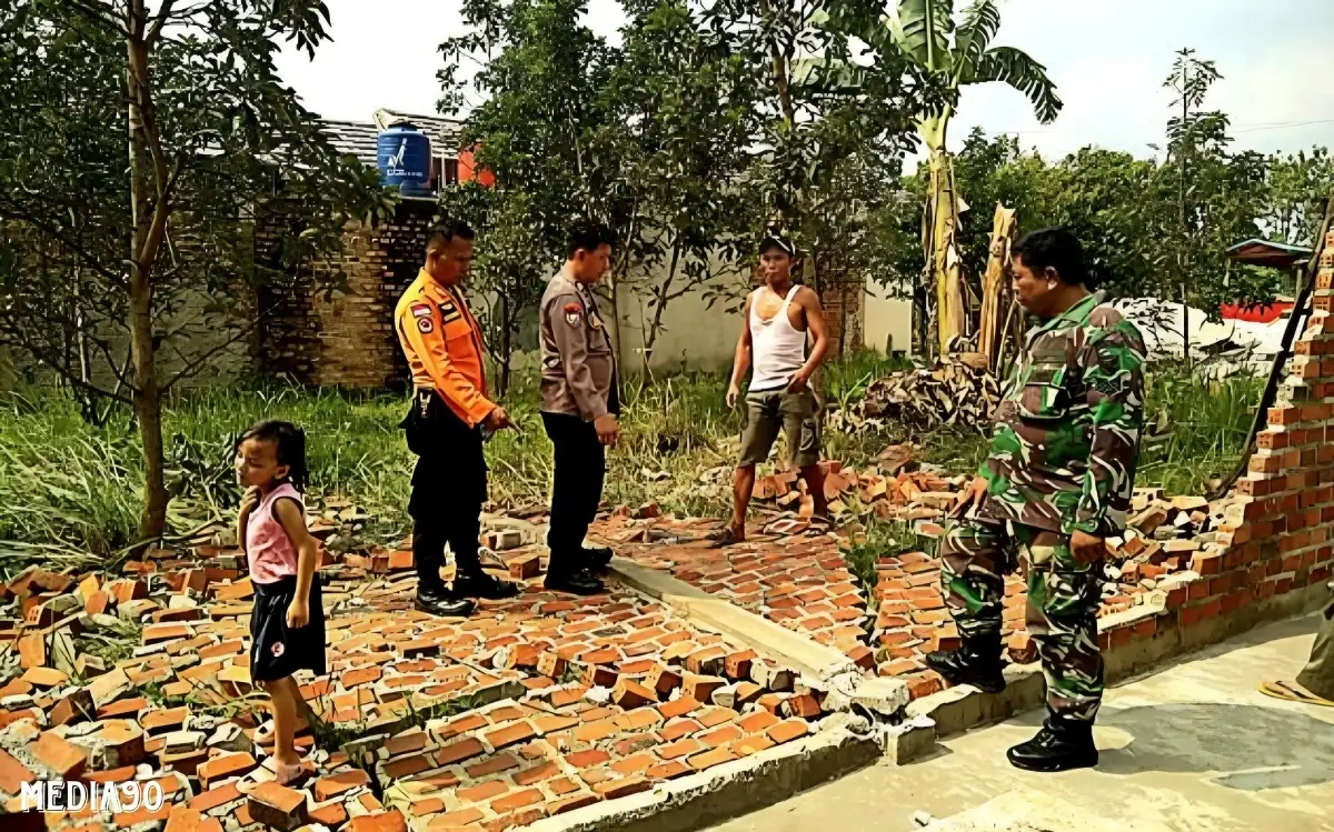 Diterjang Angin Puting Beliung, Puluhan Rumah di Natar dan Merbau Mataram Lampung Selatan Rusak dan Roboh