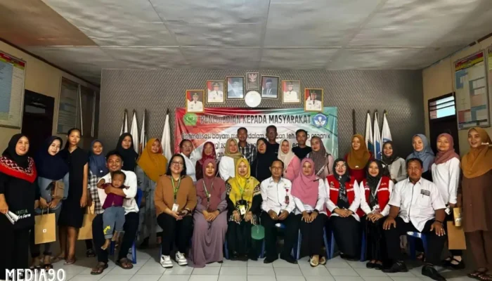 Pakar Universitas Malahayati Perkenalkan Teh Celup Bayam Merah di Desa Serdang: Solusi Inovatif Cegah Anemia