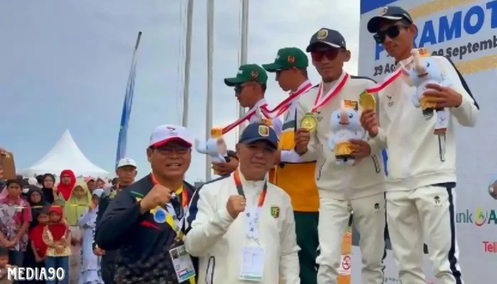 Tim Paramotor Lampung Raih Emas di PON XXI, Bawa Provinsi ke Posisi Tiga Nasional