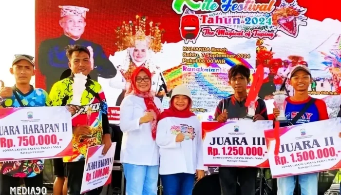 Serunya Festival Layang-Layang Kalianda Lampung Selatan: Ini Dia Para Juara yang Berhasil Terbang Tinggi!