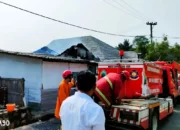 Rumah di Perum Polri Hajimena Natar Terbakar Akibat Kebocoran Gas Elpiji 3 Kg, Penghuni Alami Luka Bakar