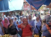 Calon Wakil Gubernur Lampung Jihan Terjun Langsung ke Pasar Cimeng untuk Dukung Kesejahteraan Pedagang!