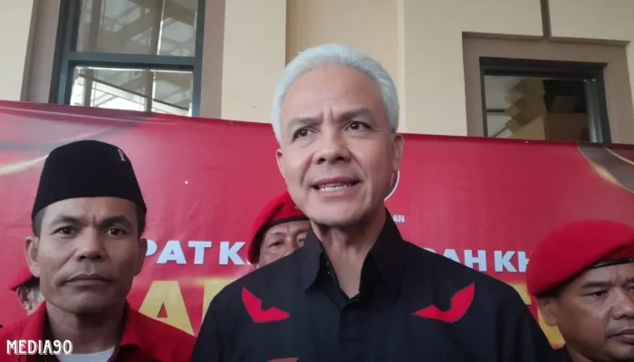 Ganjar Pranowo Tekankan Pentingnya Antisipasi Kecurangan Pilkada kepada Calon Kepala Daerah PDIP di Lampung saat Rakerdasus