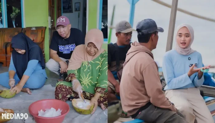 Kickoff Kampanye Pilgub Lampung: Mirza Kunjungi Pulau Sebesi, Jihan Sambangi Warga Way Haru di Pesisir Barat
