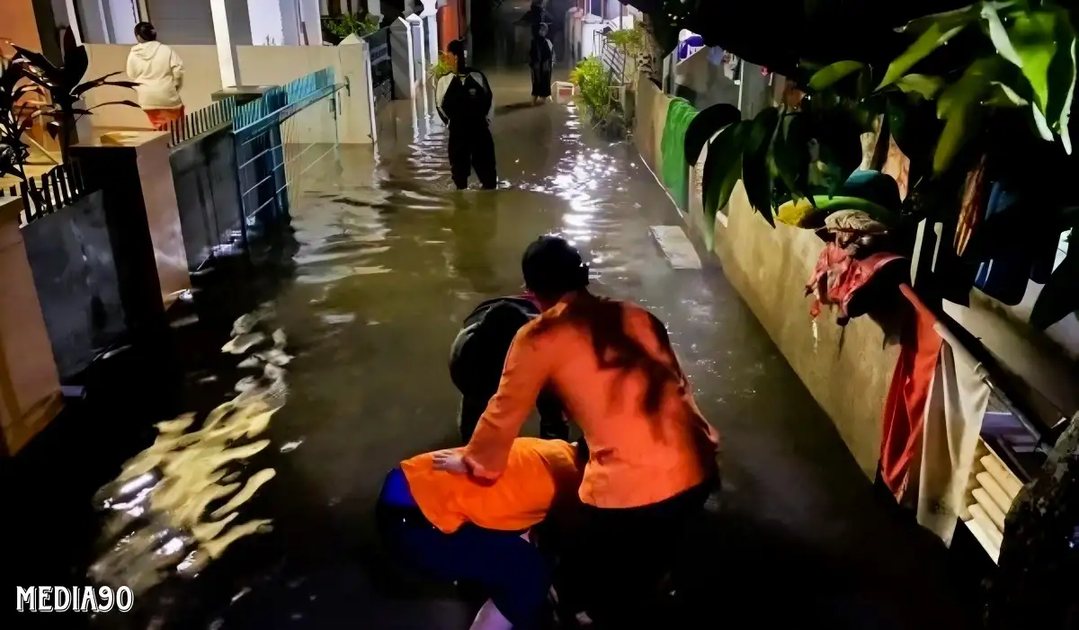 Hujan Deras, Rajabasa, Sukarame, Panjang, dan Sukabumi Bandar Lampung Kembali Dikepung Banjir