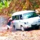 Jalan Lintas Utama Limau-Bulok Tanggamus Rusak Parah dan Bahayakan Pengendara