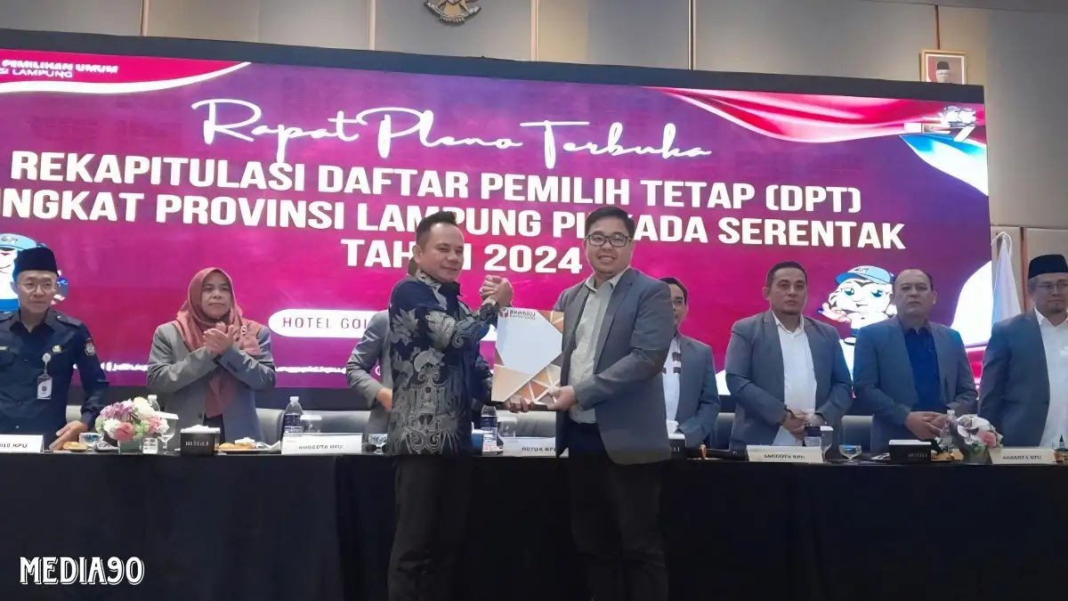 KPU Tetapkan 6,51 Juta Daftar Pemilih Tetap di Pilkada Lampung 2024, Lampung Tengah Terbanyak