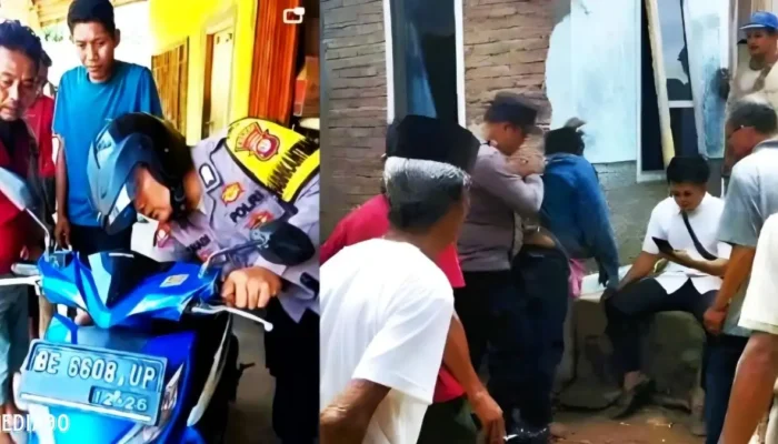 Pelaku Curanmor SDN 2 Banjarejo Banyumas Kabur, Ditangkap Warga di Pagelaran Utara Pringsewu