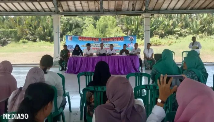Kampung Bumi Sentosa Tulang Bawang Bebas Stunting, Jadi Contoh Penanganan Gizi Anak