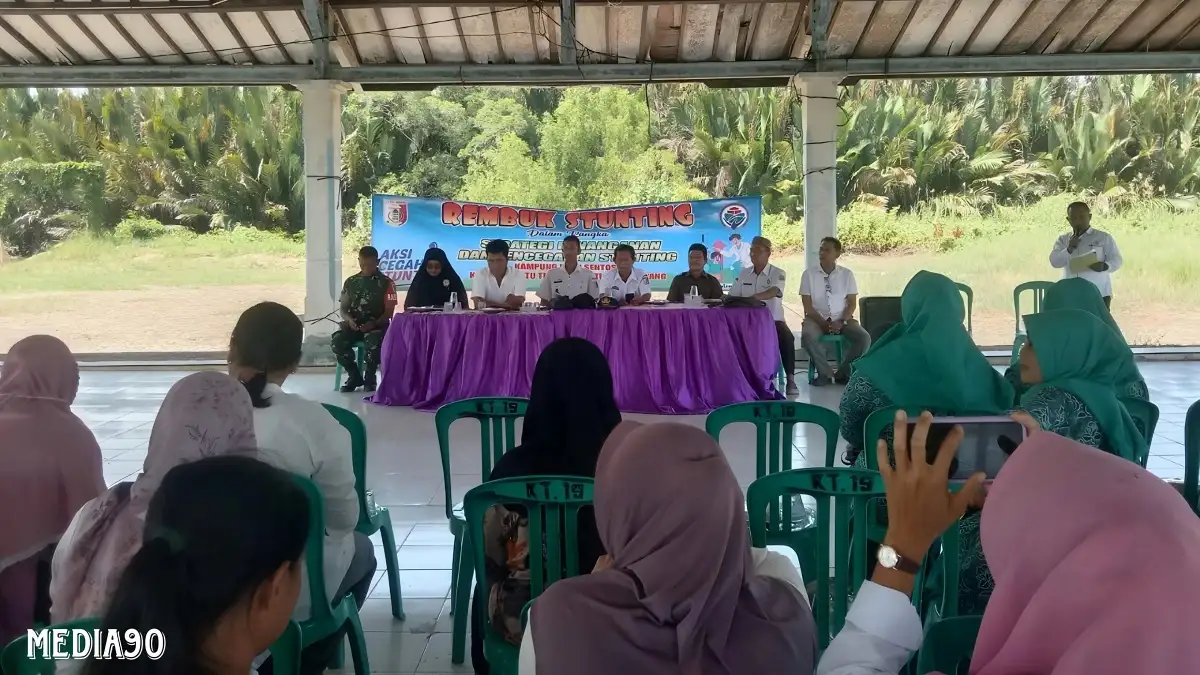 Kampung Bumi Sentosa Tulang Bawang Nihil Kasus Stunting, Jadi Sorotan Dalam Penanganan Gizi Anak