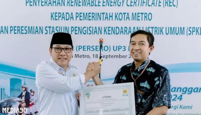 Pemkot Metro Apresiasi PLN: Penghargaan atas Peran Pajak Penerangan Jalan dalam Pembangunan Daerah
