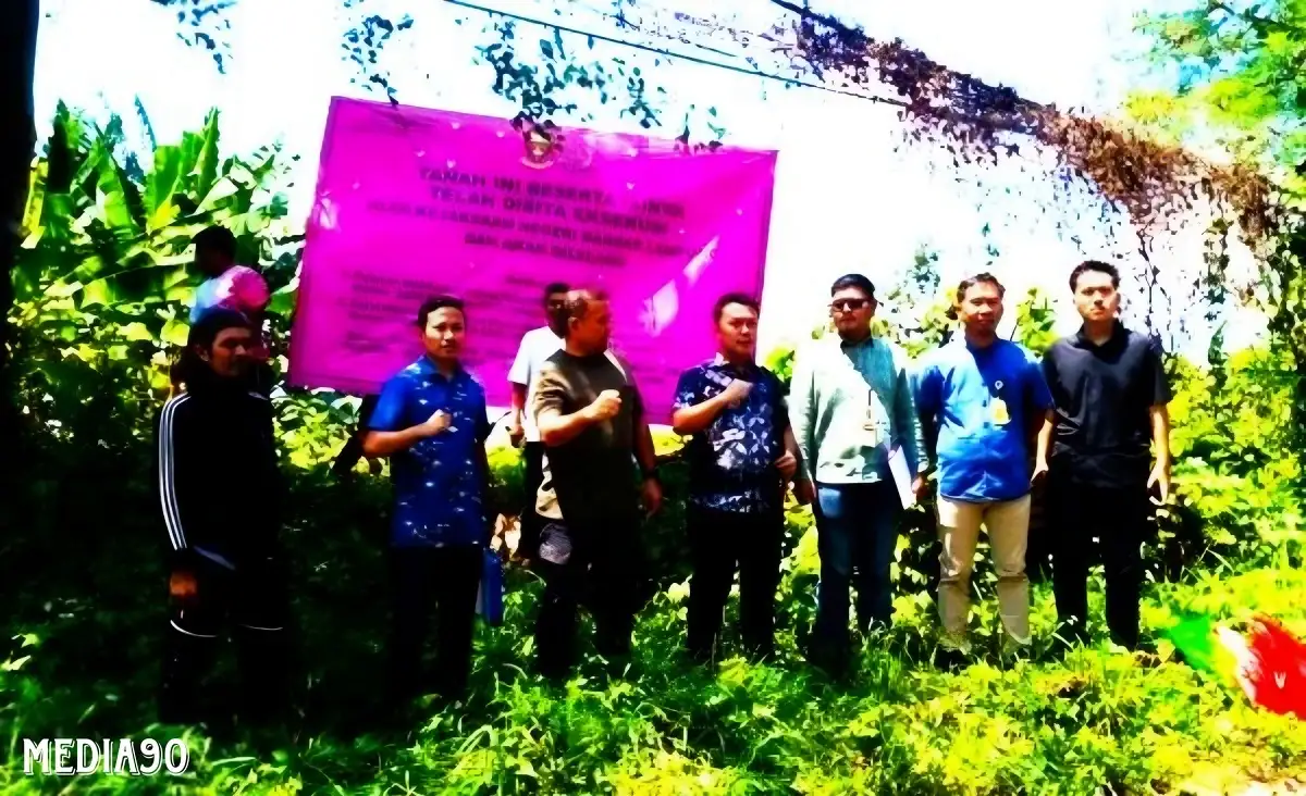 Korupsi Jalan Ir Sutami Tanjung Bintang-Sri Bhawono, Kejari Sita Tanah Engsit 8.500 Meter di Telukbetung Utara