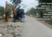 Pemkot Metro Instruksikan Perbaikan Ulang Rigid Jalan Supratman di Hadimulyo Timur Akibat Kualitas Kurang Memadai