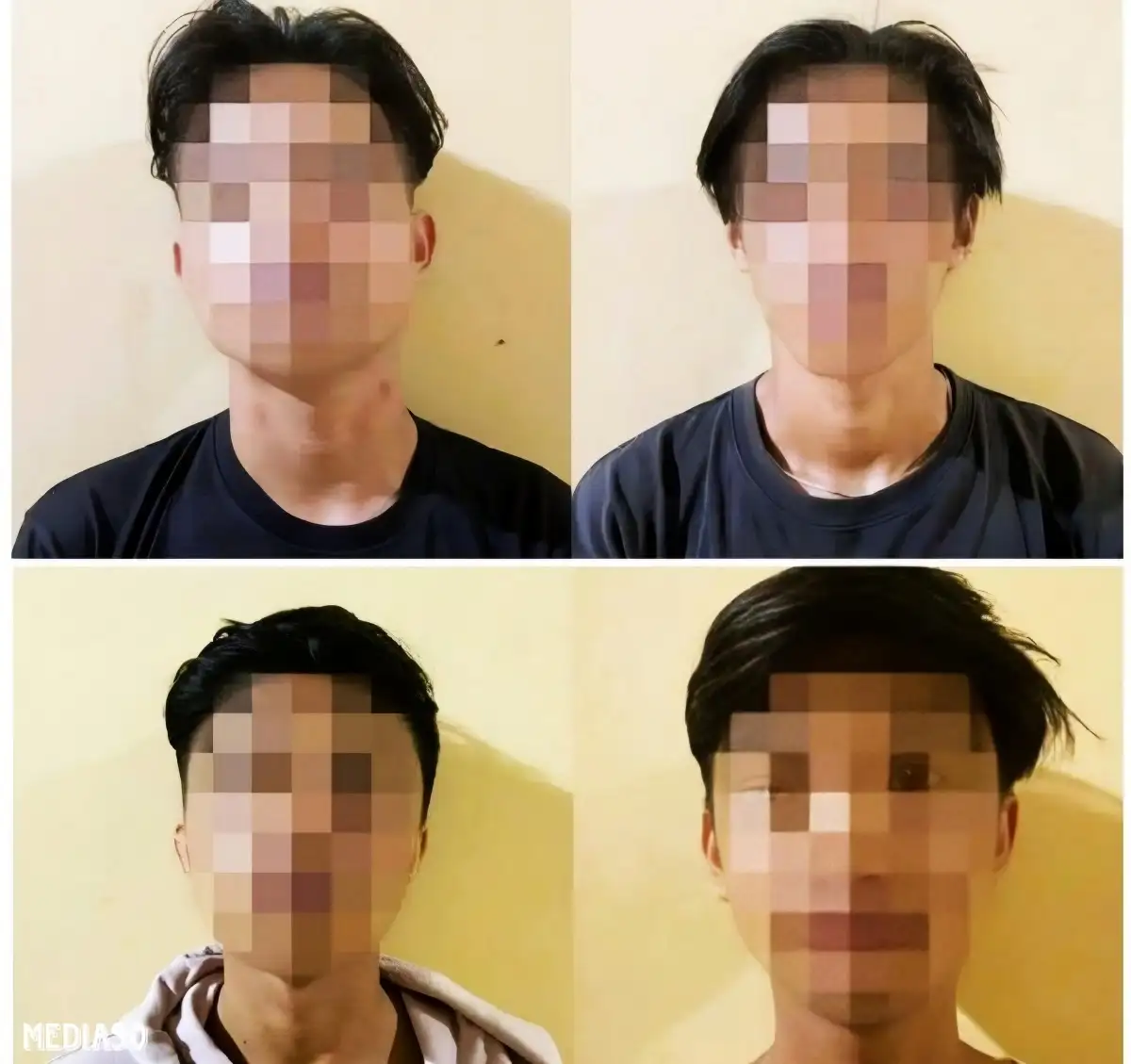 Larikan Gadis 15 Tahun, Empat Remaja ini Diringkus Polres Tulang Bawang Barat
