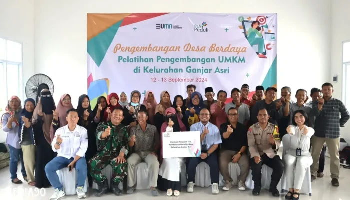 PLN Lampung Dorong Ganjar Asri Metro Jadi Pusat UMKM Keripik Singkong Lewat Program Desa Berdaya