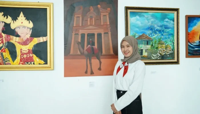 Mahasiswa Baru IIB Darmajaya Tampilkan Karya Seni di Pameran Bergengsi Lampung!