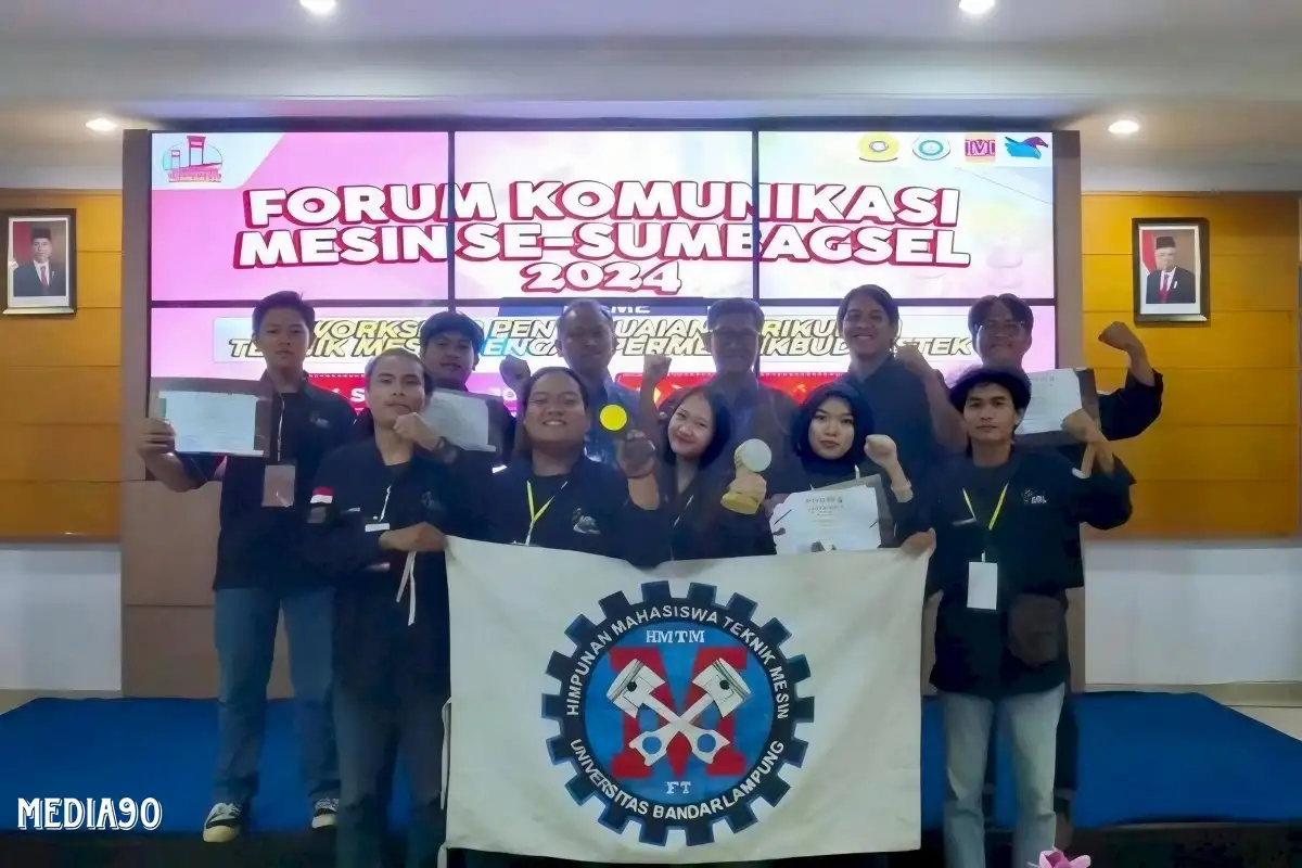 Mahasiswa UBL Raih Empat Prestasi Lomba Rancang Bangun Mesin dan Essay di Forkom Teknik Mesin Sumbagsel