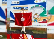Mahasiswa Universitas Teknokrat Indonesia Sabet Medali Perak di Cabor Paramotor PON XXI 2024