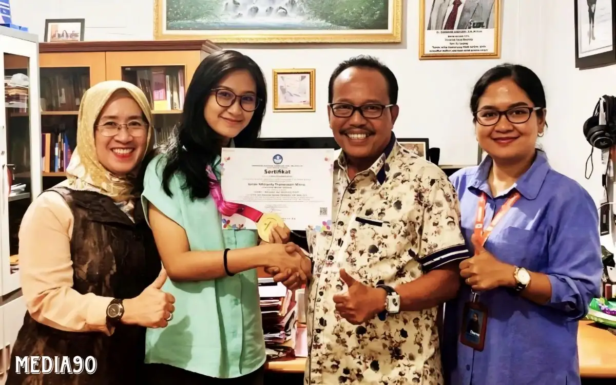 Mahasiswi UBL Sumbang Medali Emas Pekan Seni Mahasiswa Nasional 2024 untuk Lampung