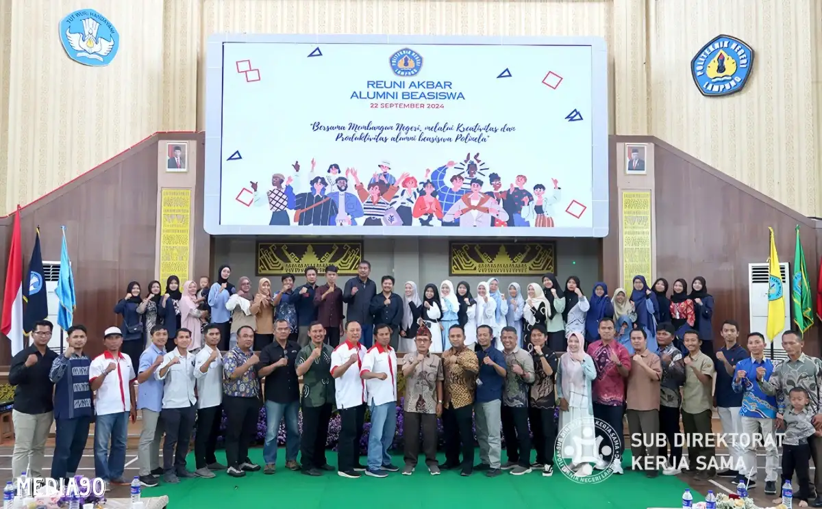 Membangun Negeri Melalui Kreativitas dan Produktivitas, Alumni Polinela Menggelar Reuni Akbar