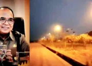 Terangi Malam! Pemprov Lampung Pasang Lampu Jalan, Kota Baru Jati Agung Kini Bersinar
