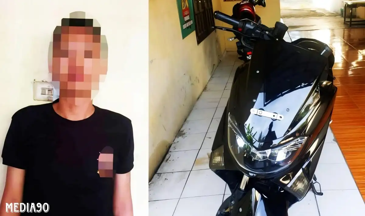 Modus Pinjam, Pegawai Honor ini Gelapkan Motor Temannya di Kalianda Lampung Selatan
