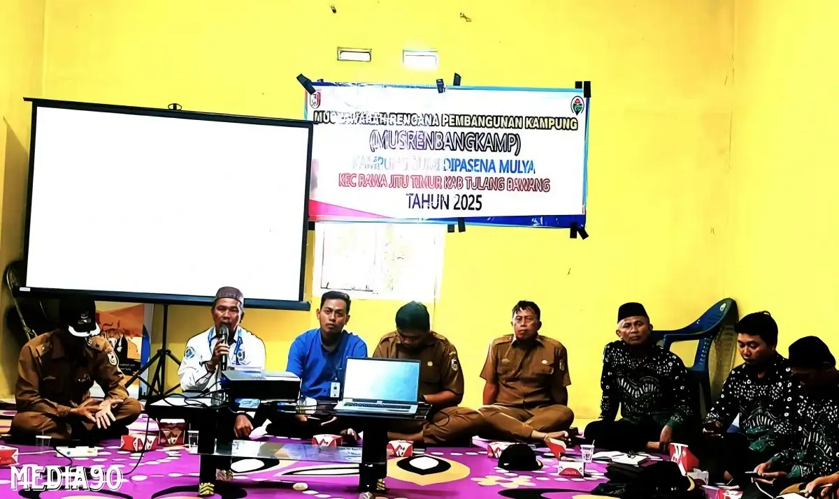 Musrenbang Kampung RKP 2025, Bumi Dipasena Mulya Tulang Bawang Fokus Bangun Jalan Usaha Tambak