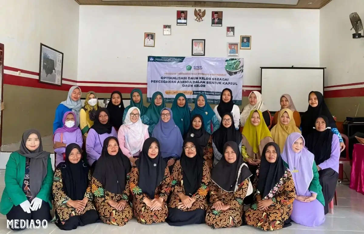 Optimalisasi Daun Kelor Cegah Anemia, Universitas Malahayati Gelar Pengabdian Masyarakat di Lampung Selatan