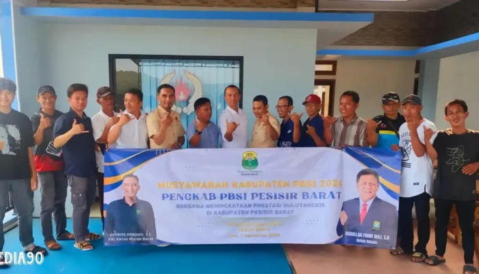 Akhmad Subhan Siddik Terpilih Memimpin PBSI Pesisir Barat untuk Periode 2024-2028