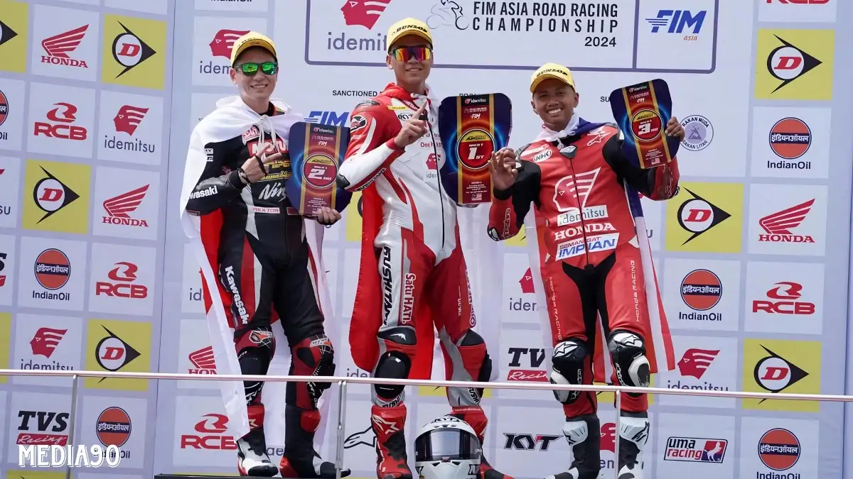 Pembalap Indonesia Binaan Astra Honda Juarai ARRC Asia 2024 di Malaysia