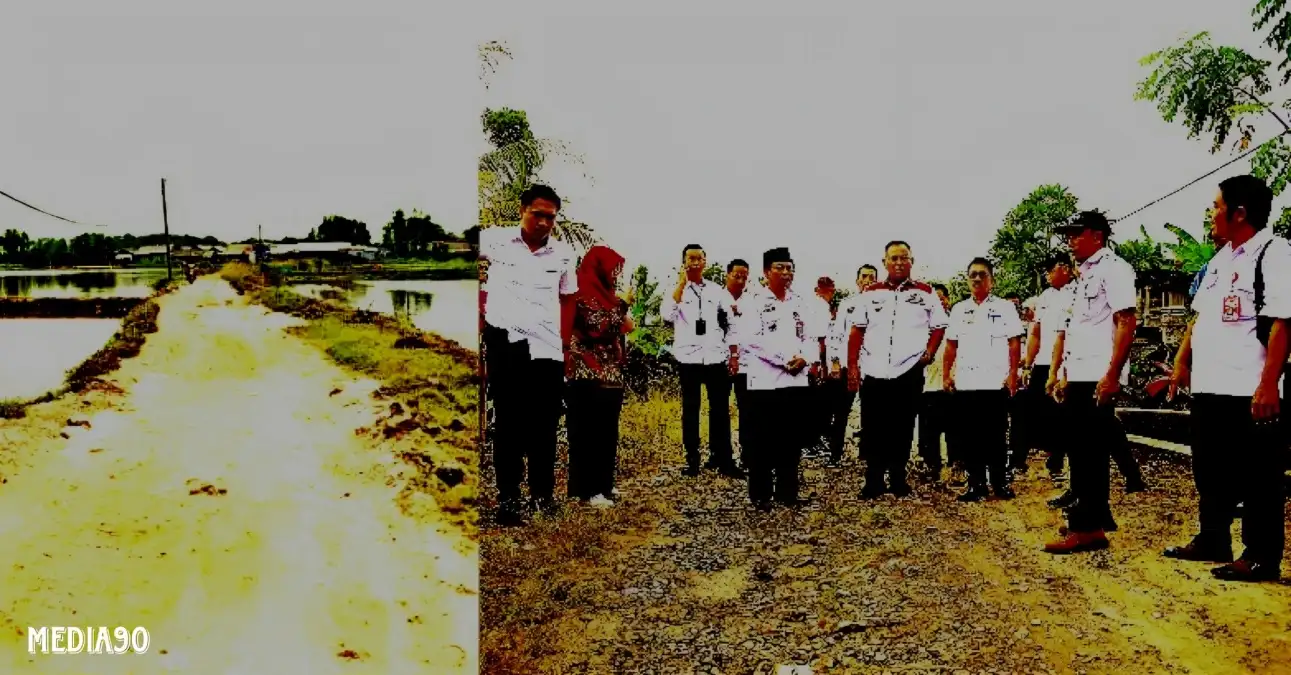 Pemkab Lampung Selatan Bangun 3.730 Meter Jalan di Kecamatan Ketapang, ini Lokasinya