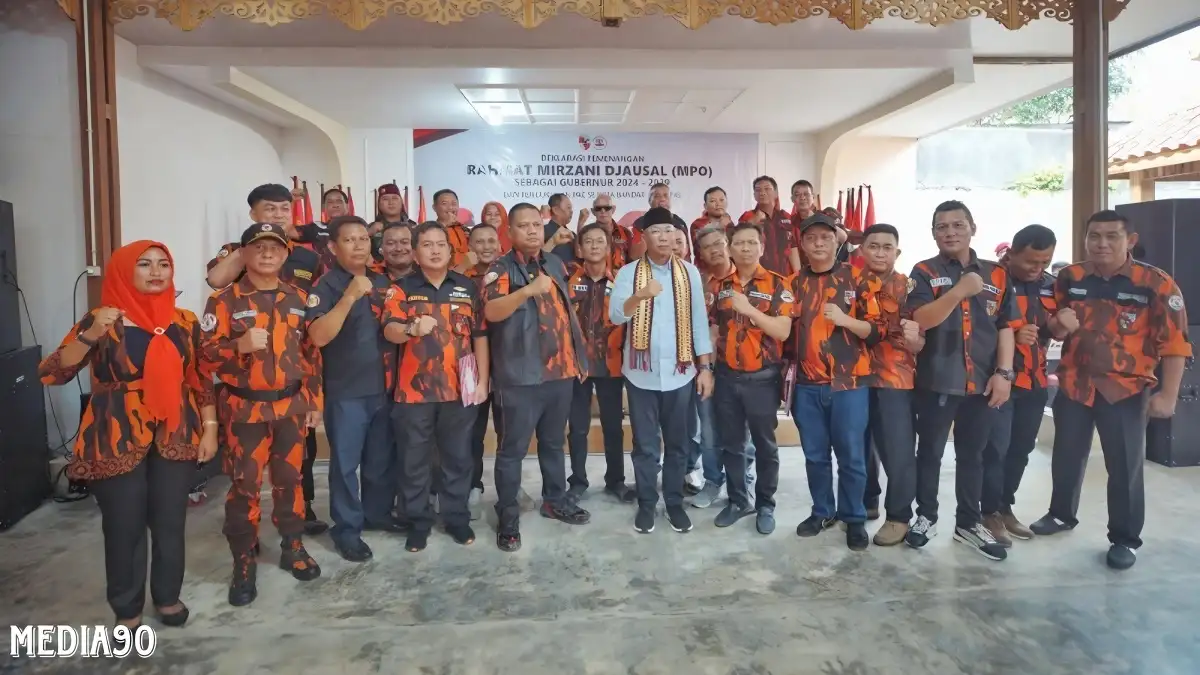 Pemuda Pancasila Lampung Deklarasi Dukung Mirza-Jihan di Pilgub Lampung 2024