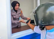 Satlantas Polresta Bandar Lampung Luncurkan Layanan Drive Thru di Posko Adipura untuk Permudah Pengurusan SIM dan Tilang Elektronik